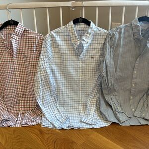 Boys Vineyard Vines (like new) Check Button-Down Shirts - Classic Casual